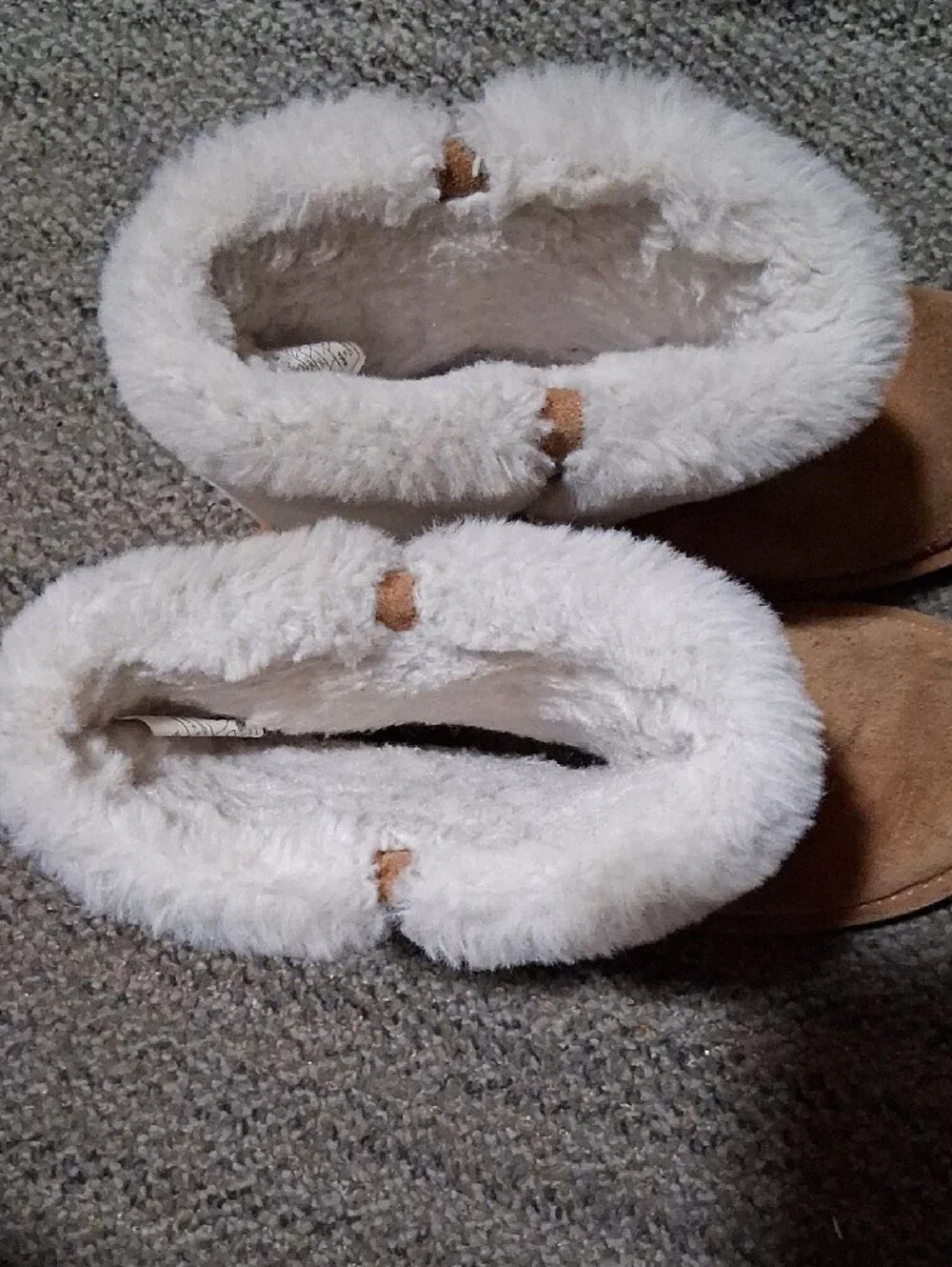 Koolaburra Chestnut Suede Shearling Bootie
